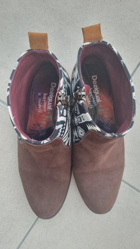 Desigual hnedé čižmy, desigual,39