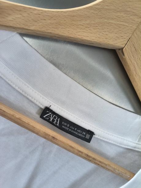 Zara bavlnený maxi oversize top, zara,l / m