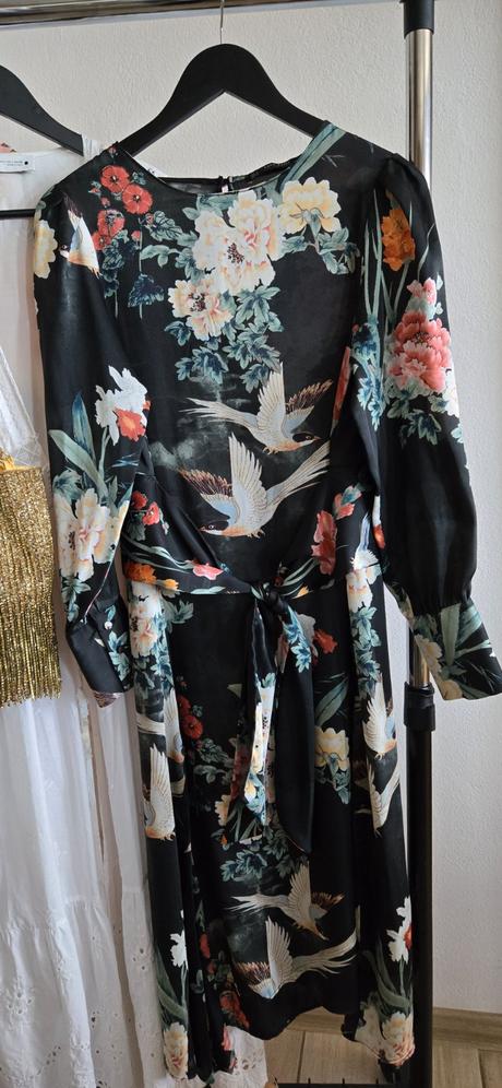 Saténové šaty zara, zara,s