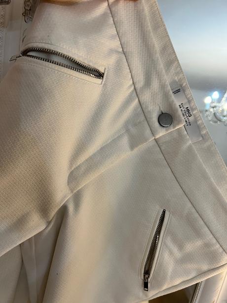 Mango cigaretového nohavice, mango,s