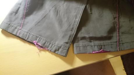 Dievčenské nohavice s podšívkou, okay,140