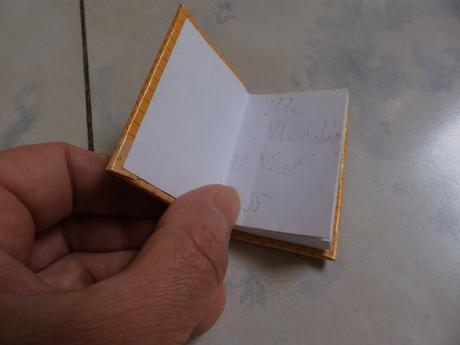 Mini zápisníček,
