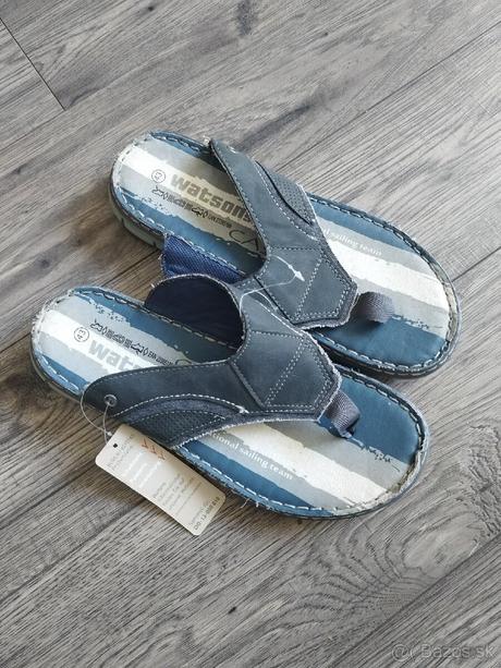 Nové šľapky značky watsons, 43 / 44