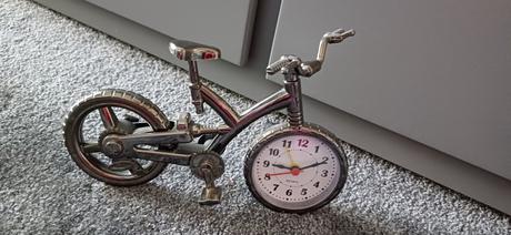 Hodiny, budik bicykel, 