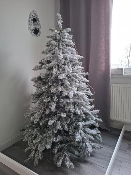 Vianočny stromček zasneženy  180cm, 