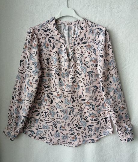 Pekná púdrovo rúžová blúzka, f&f,36