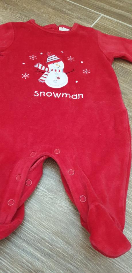 Vianočný teplejší overal č.56, 56