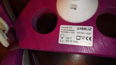 Detská stropná lampa - luster - motýľ,