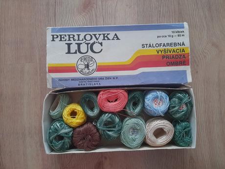 Retro kvalitne vysivacie priadze, 