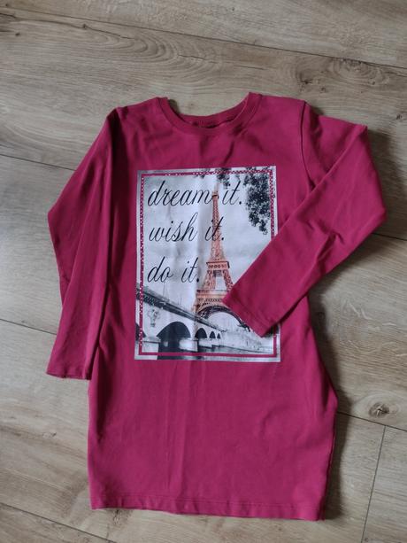 Mikinové šaty, 134