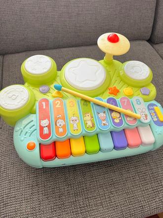 Edukacny multifunkcny baby mix xylofon,