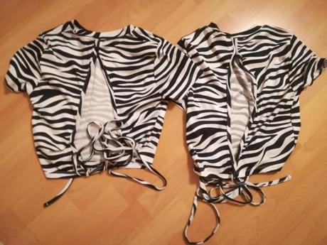 2x krátke topy na zaväzovanie, s, new yorker,s