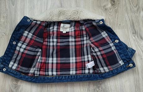 Riflová bunda river island na 3-6 mesiacov, river island,68