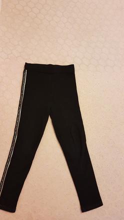 Dievčenské mierne zateplené legíny veľ.128, 128