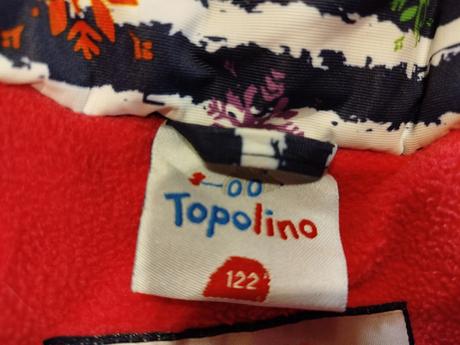 Teplučká zimná bunda, topolino,122