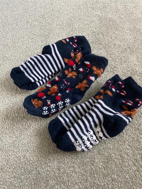 Detské teple  ponožky vianočné, lupilu,24