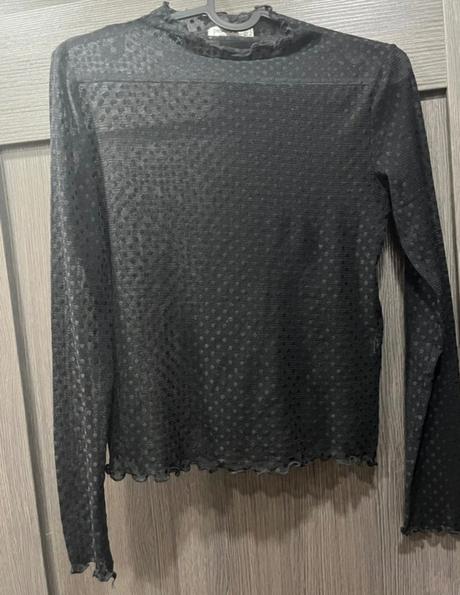 Priehľadný top, stradivarius,s