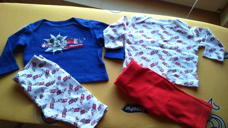 2x mickey mousove pyžamko, disney,62