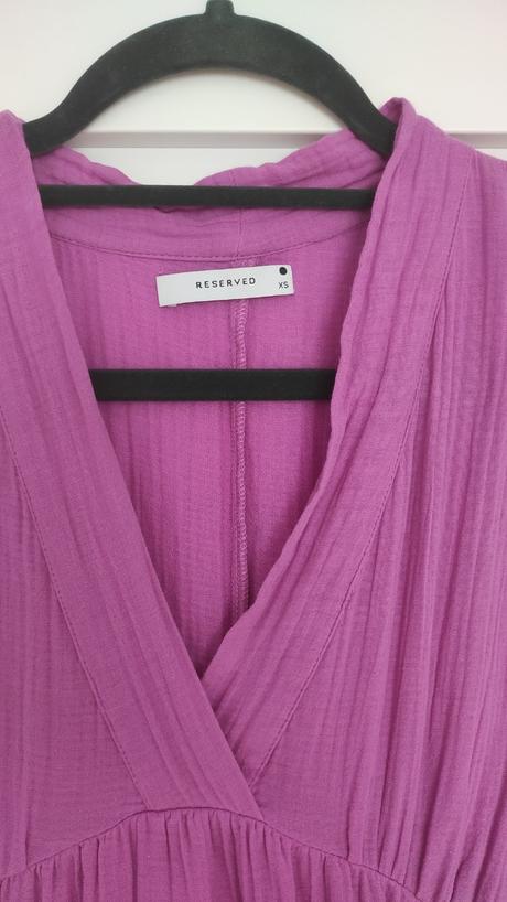 Mušelínové tehotenské šaty, reserved,s