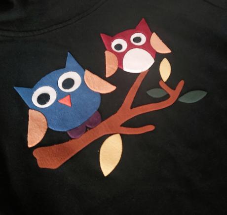 Krasna hladucka mikinka so sovickami 10-12r, topolino,152