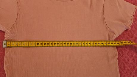 Dievčenské rebrované tričko veľkosť 158, 158