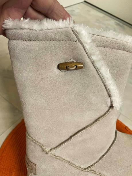 Teplé kožené čižmy walkmaxx, 39