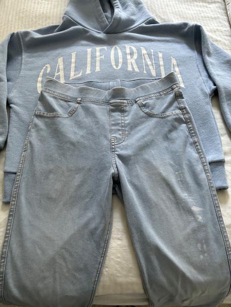 Zara mikina + h&m rifle darujem, zara,140