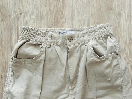 Štýlové cargo nohavice značky bershka, bershka,s