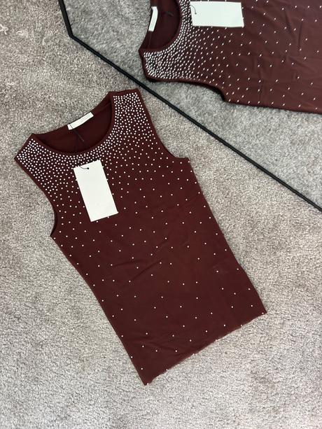 Trblietavy top, zara,m / s