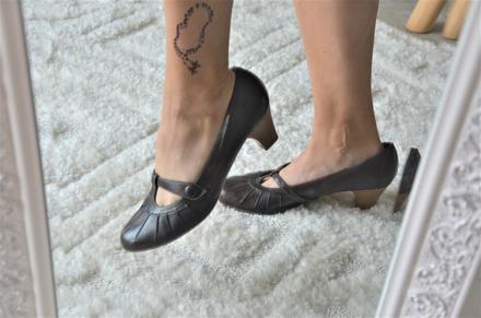 Tmavohnedé topánky arina-39, 39