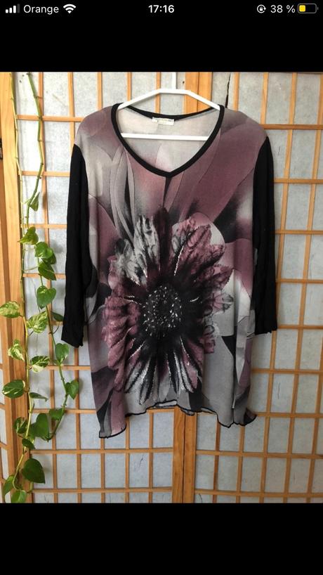 Dámska vintage blúzka, 4xl