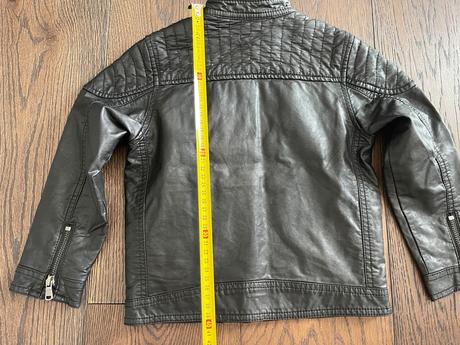 Koženková bunda, h&m,110