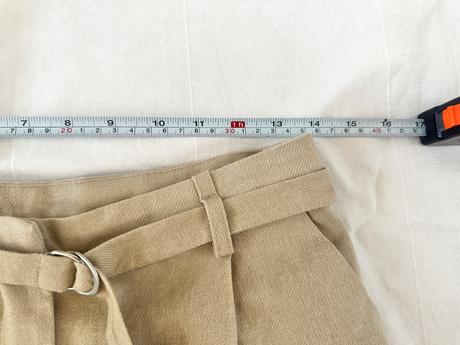 Béžové ľanové šortky, lindex,m