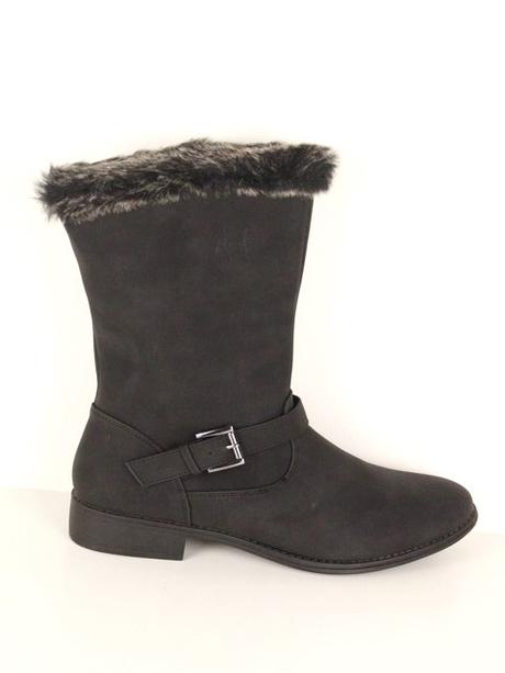 -čižmy s kožušinou na vrchu bonprix veľ. 41, 41