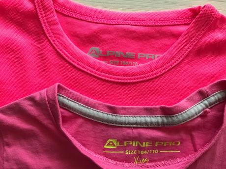 2x tricko alpine, alpine pro,104