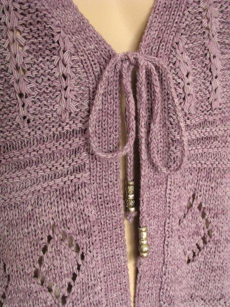 Fialový svetrík, c&a,l