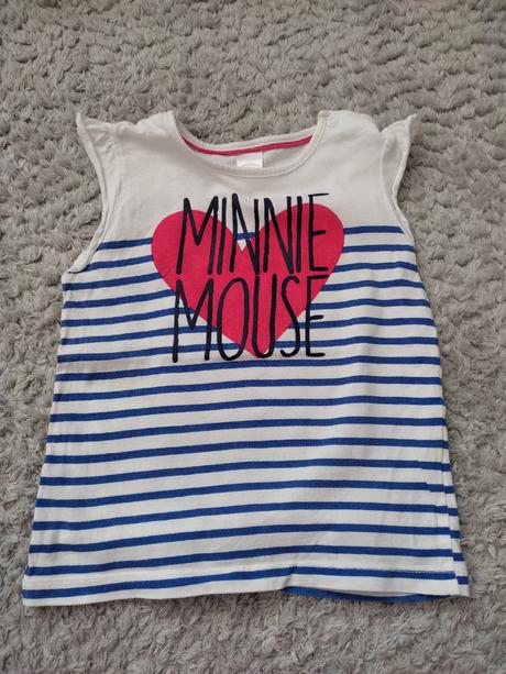 Tričko minnie,92, c&a,92