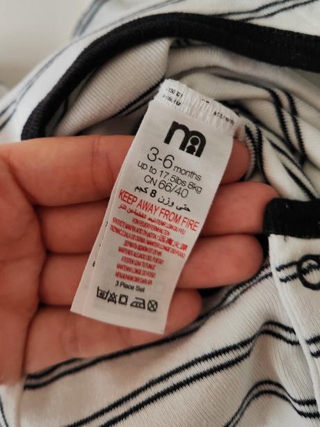 Pyžamko dupačky, mothercare,68