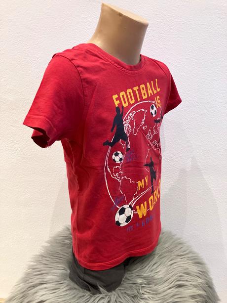 Chlapčenské tričko football primark (5-6 r.), primark,116