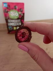 DmBio Maliny v horkej čokoláde, 50 g