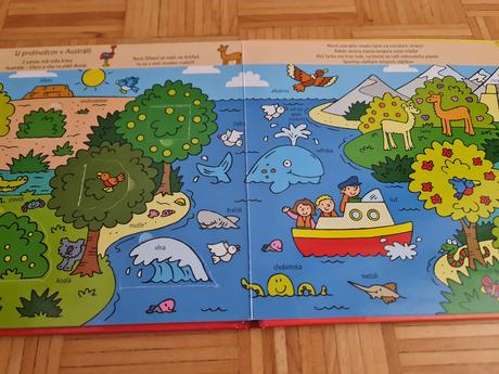 V divočine - kniha s okienkami, 