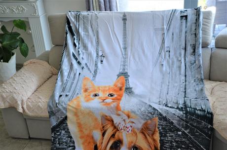 Posteľné obliečky-mačička+psík, 