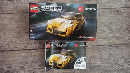 76901 lego speed champions, toyota gr supra,