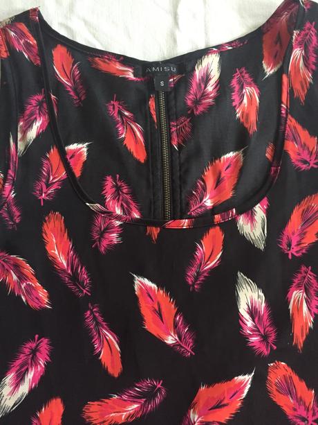 Blúzka s potlačou, h&m,s