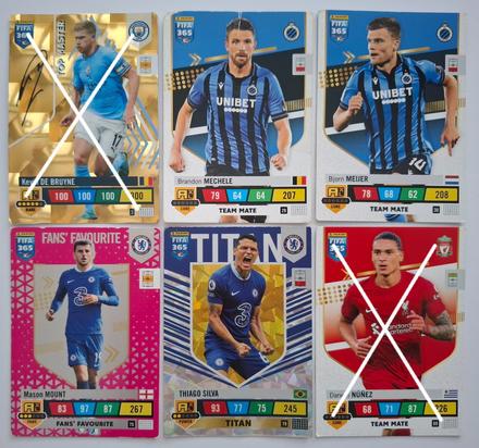 Futbalové karty fifa 365 (r.2023), 