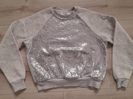 Trblietavý svetrík, h&m,140