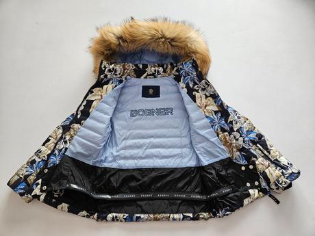 Luxusná páperová bunda zn. bogner, 152