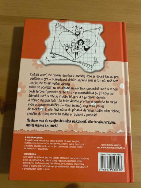 Kniha dennik malej blondinky 2, 