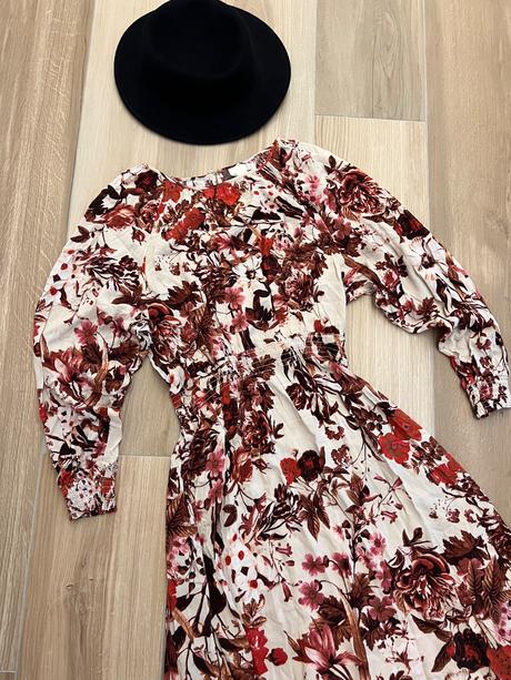 Letné maxi šaty, h&m,s