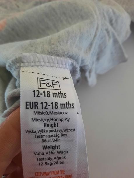 Tričko, f&f,86